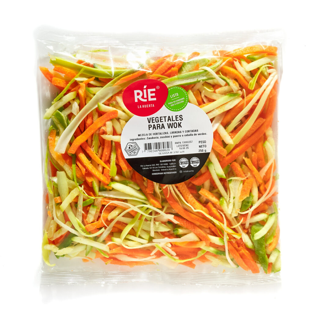 Vegetales para wok