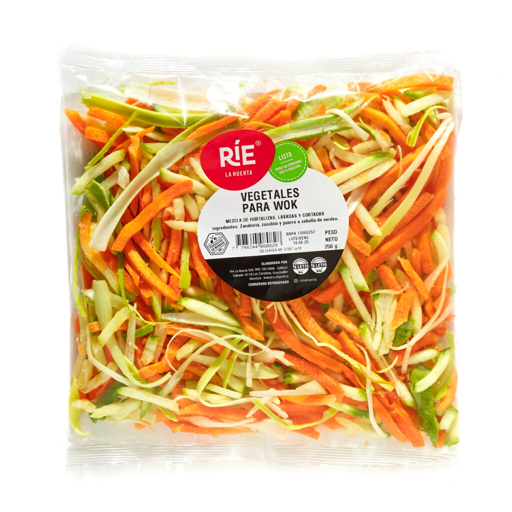 Vegetales para wok