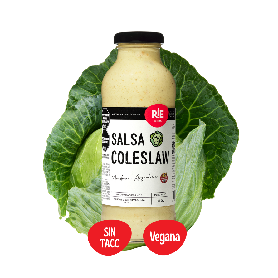 Salsa coleslaw RIE La Huerta con repollo